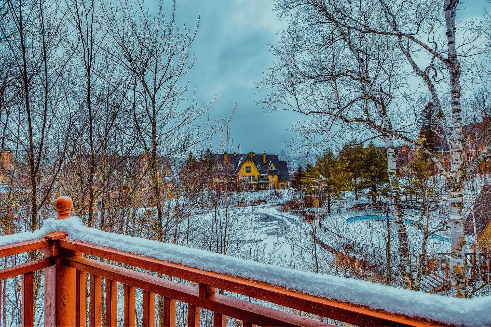 Le Plateau Ski Inout W 3Bdrs W Pool Access Mont-Tremblant Exterior foto